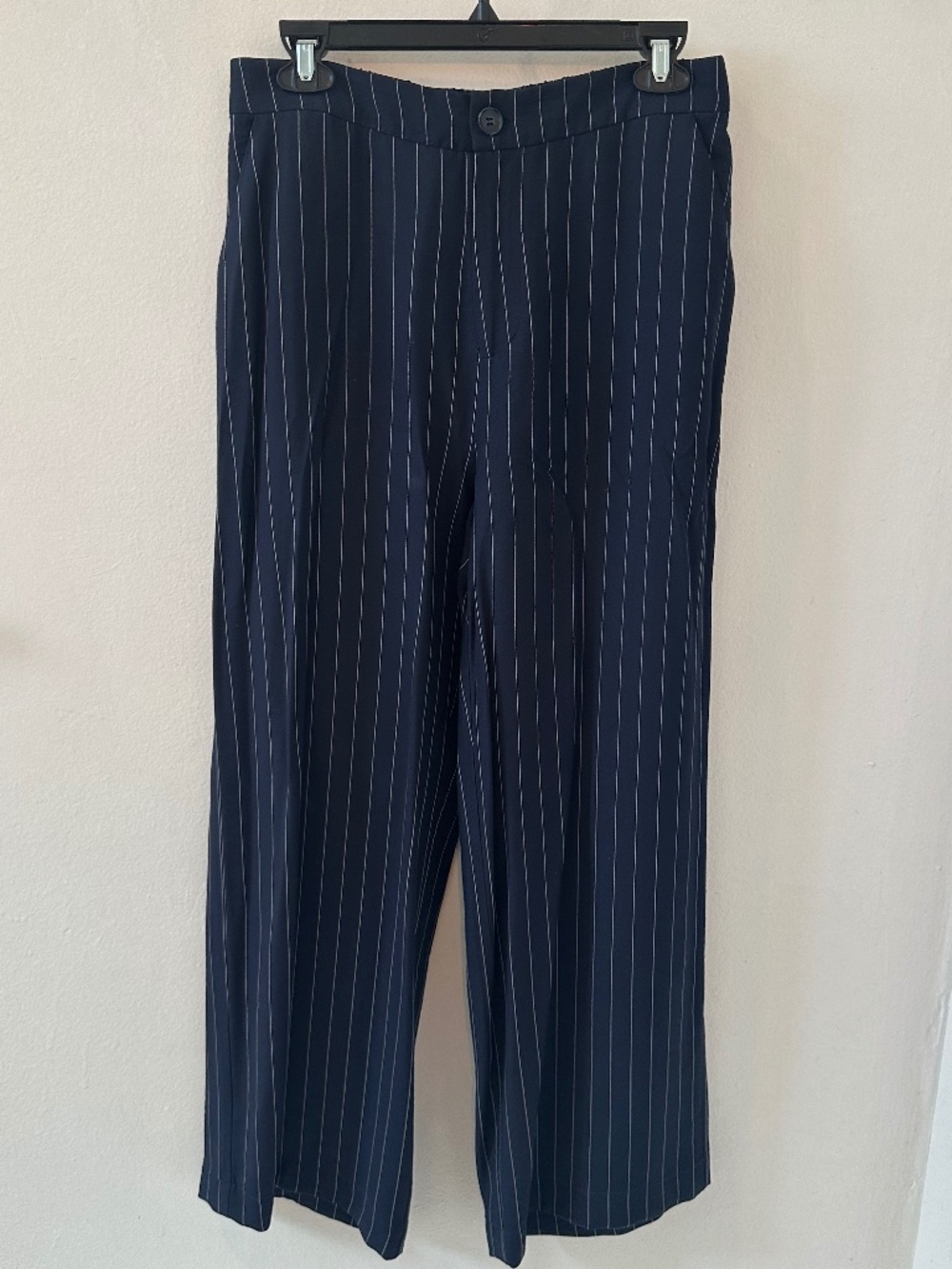 Navy Stripped Dress Pants - Size 29